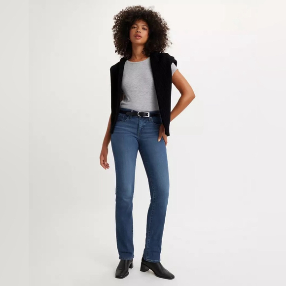 Levi's Denim - Levi’s 314 Shaping straight Women's Blue Jeans size 29